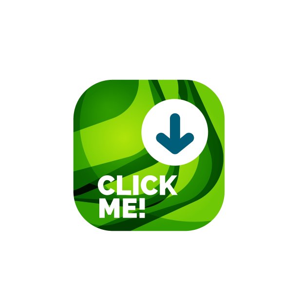 抽象方形按钮模板图片下载