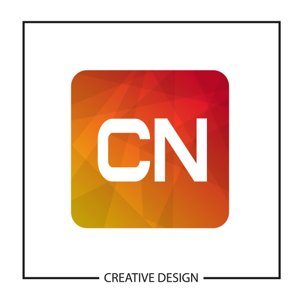 cn logo模板的首字母设计图片下载