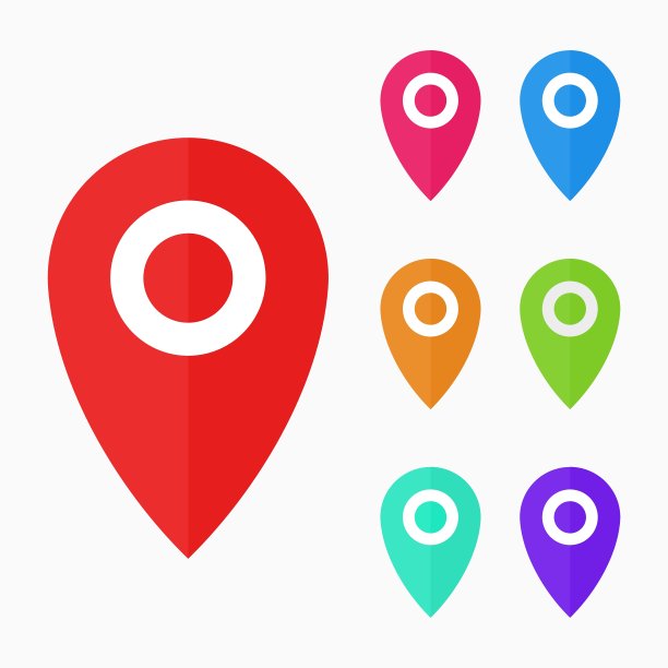 指针标签图形gps导航图片下载