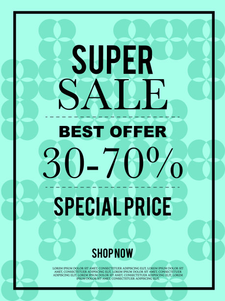 超级销售最好提供30-70横幅为图片下载