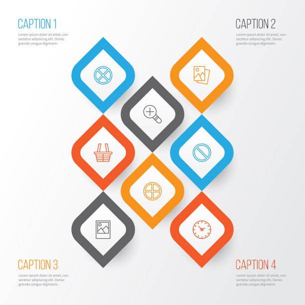 互联网图标集风景照片图片下载