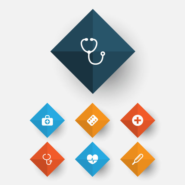 抗生素图标集治疗节奏图片下载