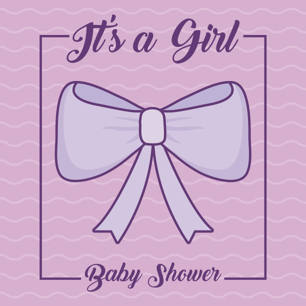 婴儿淋浴设计图片下载