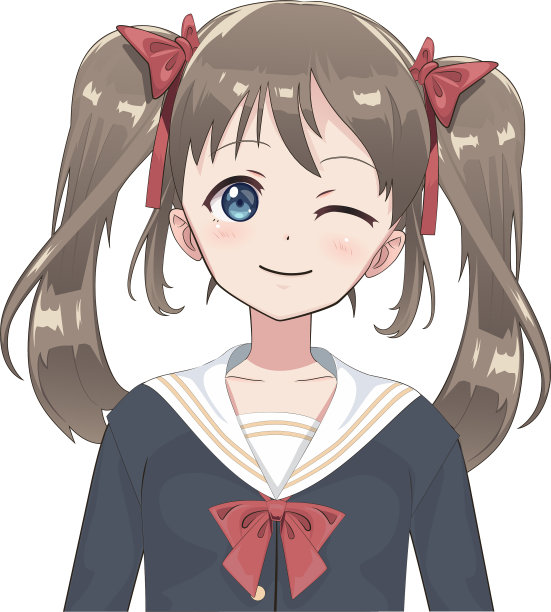 动漫女生卡通人物图片下载