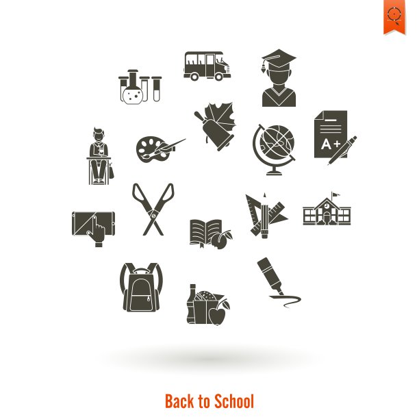 学校及教育图标图片下载