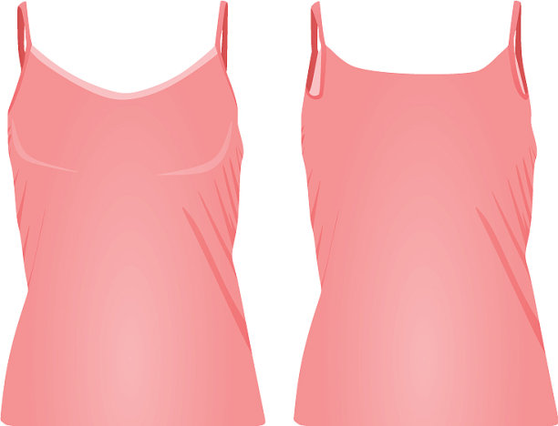 粉色吊带t恤图片下载