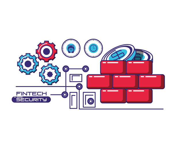 金融科技安全图标图片下载