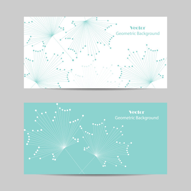 一套水平横幅抽象枫图片下载