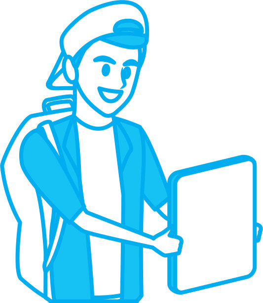 青年学生卡通图片下载