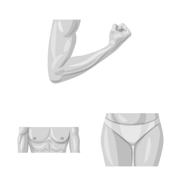 人体及部分符号集合设计图片下载