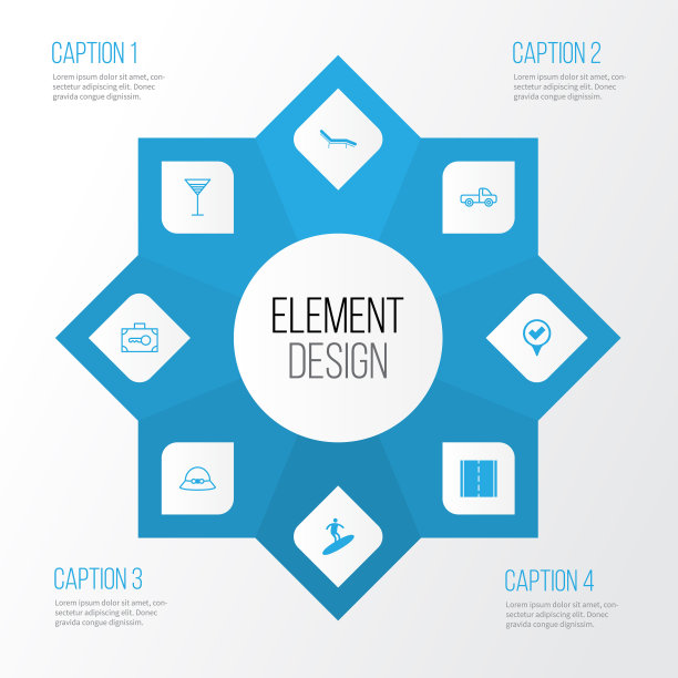 旅行图标套装收集的女人帽子照片图片下载