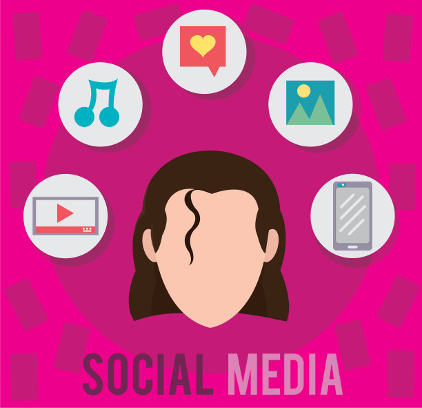 年轻人和社交媒体图片下载