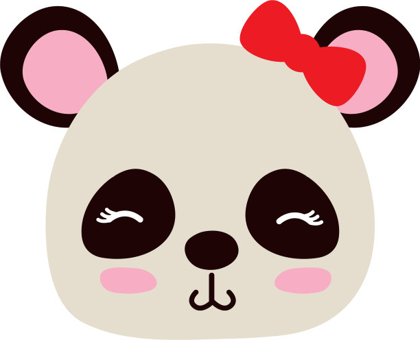 熊猫是一种色彩鲜艳的雌性野生动物图片下载