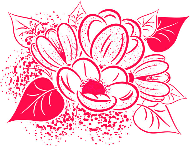 一束精致的花图片下载