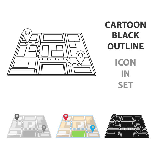 地图与路线出租车移动出租车站图片下载