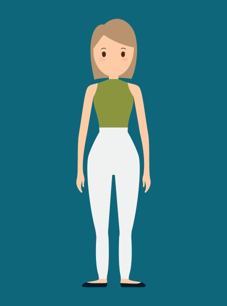 年轻女性偶像形象图片下载