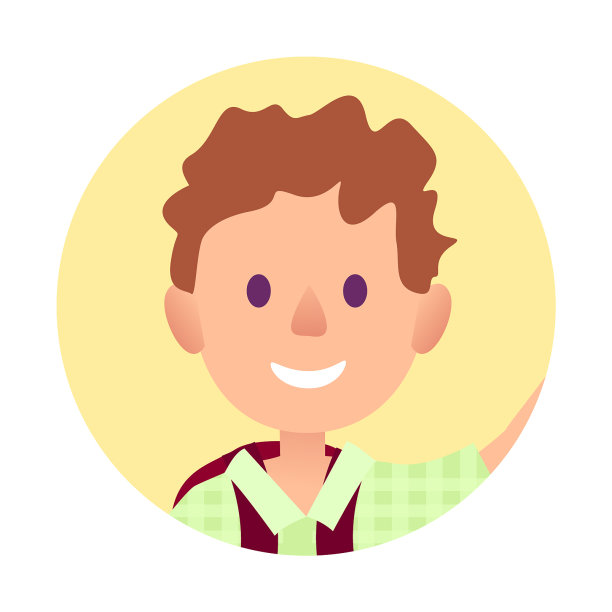 护照照片的年轻帅哥特写图片下载