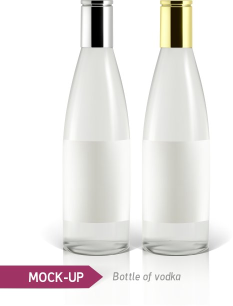 模型伏特加瓶子图片下载