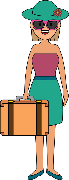 提箱美女图片下载