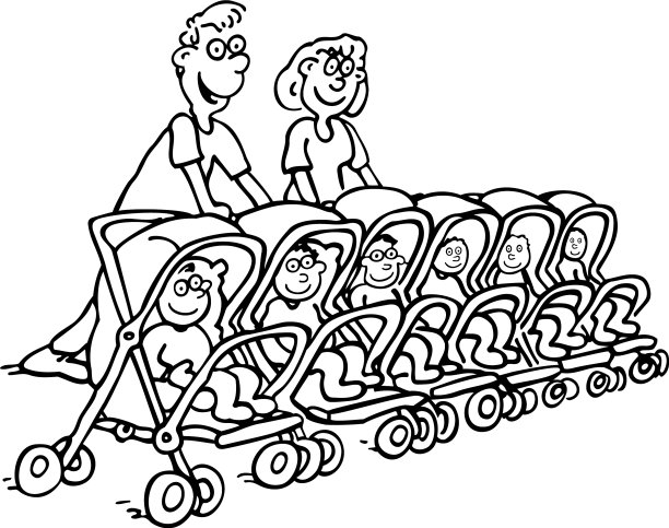 父母带宝宝的家庭观念图片下载