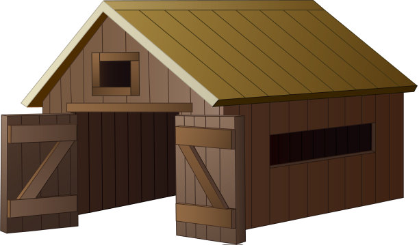 农舍的卡通图片下载