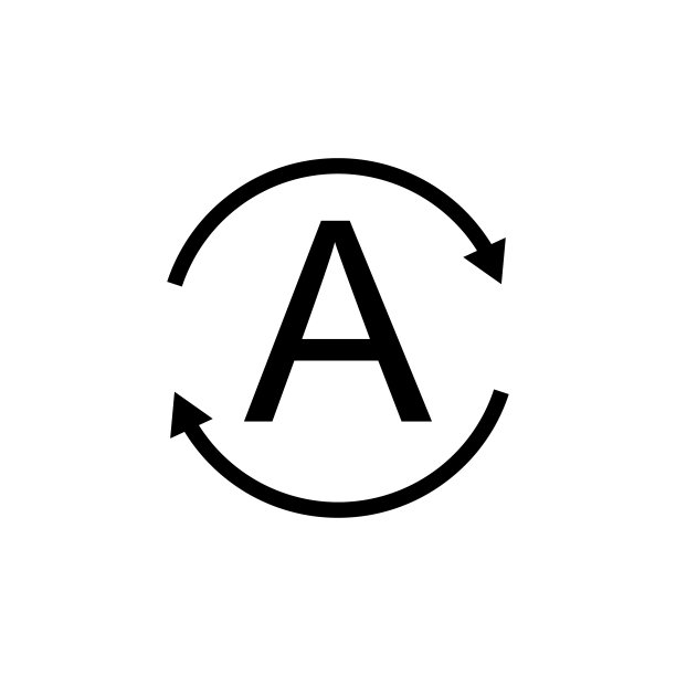 翻译图标平面矢量模板设计流行图片下载