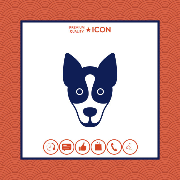 狗标志标志保护标志图片下载