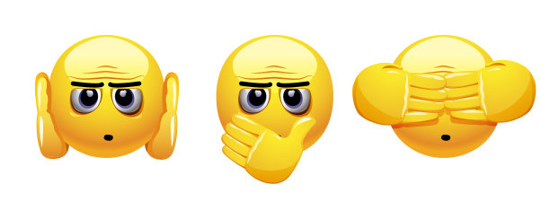 我听不见，我不说话，我看不到笑脸图片下载