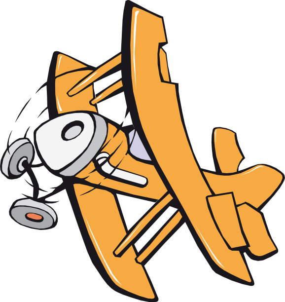 卡通飞机图片下载