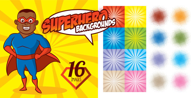 超级英雄背景设置超级英雄人物图片下载