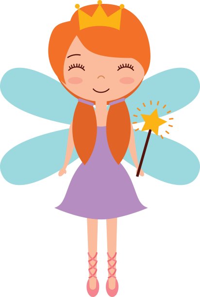 可爱的仙女教母角色图片下载