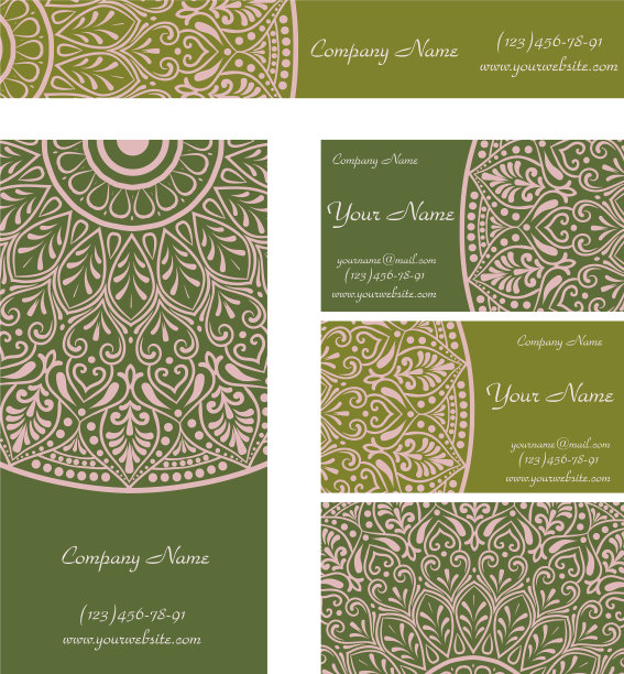 企业形象的模板图片下载