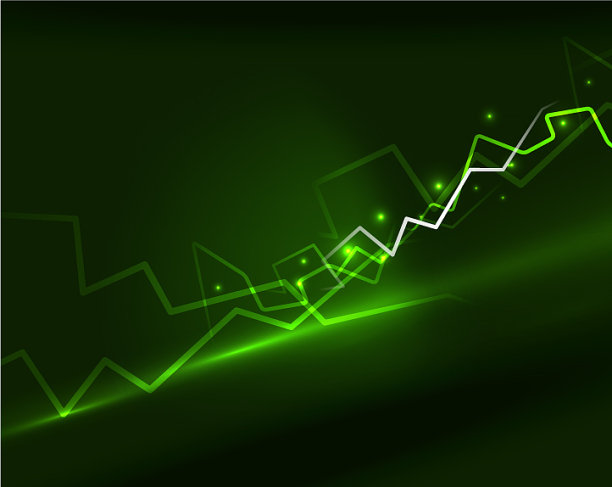 霓虹灯闪电的背景图片下载