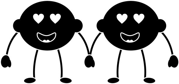 酸橙或柠檬在爱的心眼睛水果卡哇伊图片下载