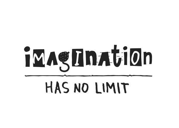 想象力没有限制衬衫上的报价字母图片下载