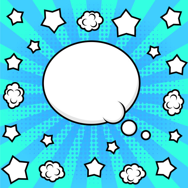 明亮的波普画框图片下载