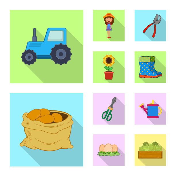 农场及农业标志图片下载