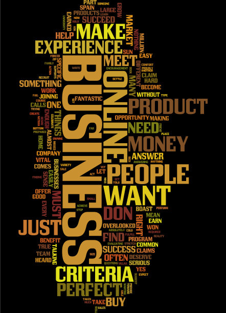 满足完美的在线商务文本背景图片下载