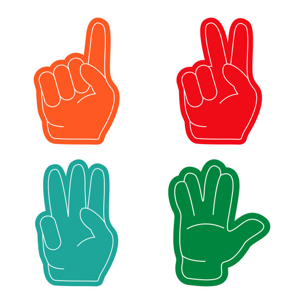 粉丝手运动图片下载