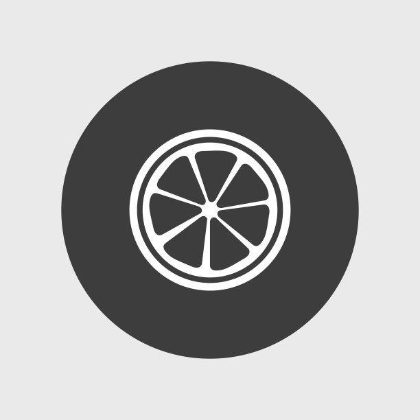 简易柠檬图标图片下载