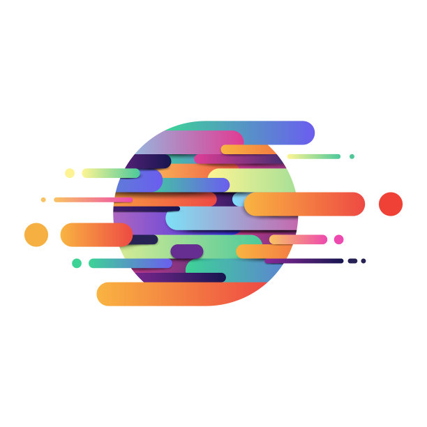 彩色几何背景图片下载