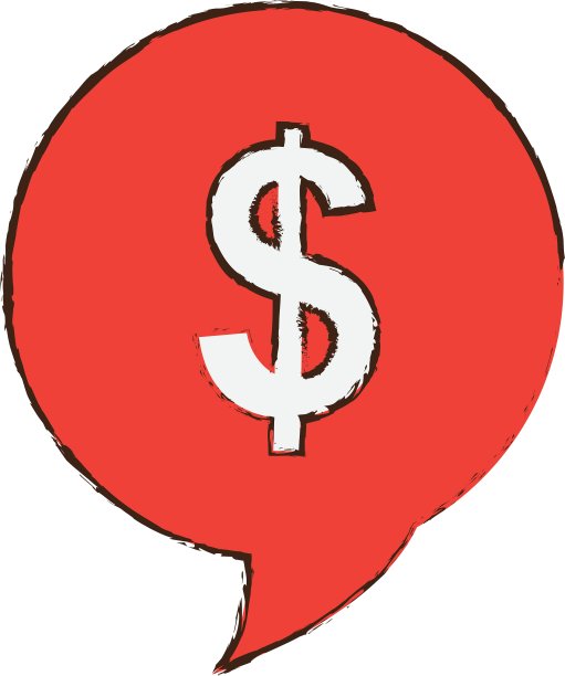 金钱符号图标形象图片下载