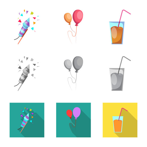 聚会和生日的象征图片下载