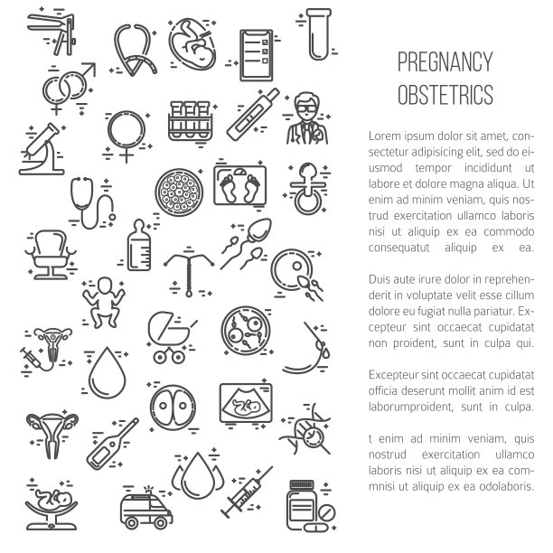 现代线条风格设计卡片或海报模板图片下载