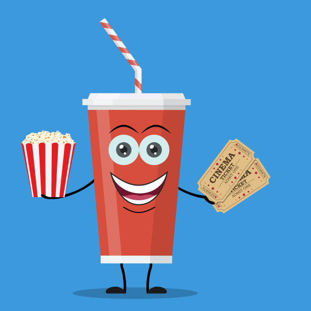 电影海报模板卡通风格图片下载