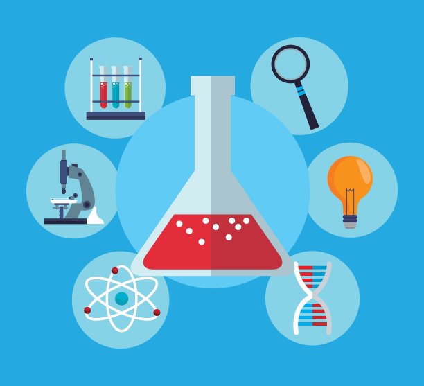 试管与实验室研究科学素材图片下载