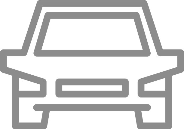 简约汽车线条图标符号和标志图片下载