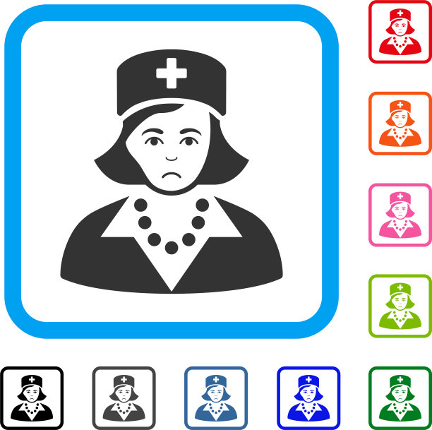 护士框dolor图标图片下载