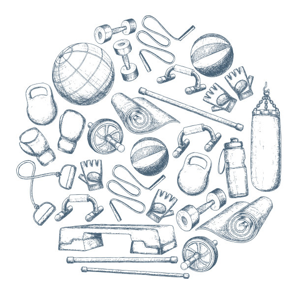 家庭健身器材图片下载