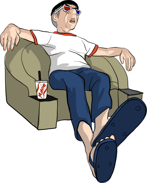 贴纸线人动作卡通图片下载